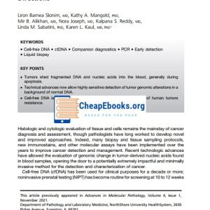 Cell-free Nucleic Acids in Cancer