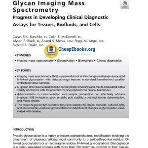 Glycan Imaging Mass Spectrometry