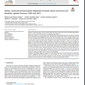 Ethnic, racial and socioeconomic disparities in breast cancer survival in two Brazilian capitals between 1996 and 2012
