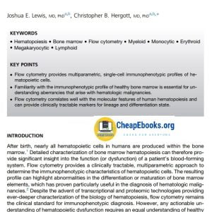 The Immunophenotypic Profile of Healthy Human Bone Marrow