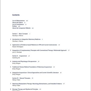 Integrative Veterinary Medicine 5