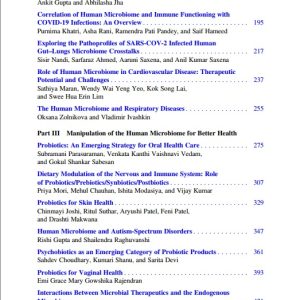 Probiotics, Prebiotics, Synbiotics, and Postbiotics: Human Microbiome and Human Health 6