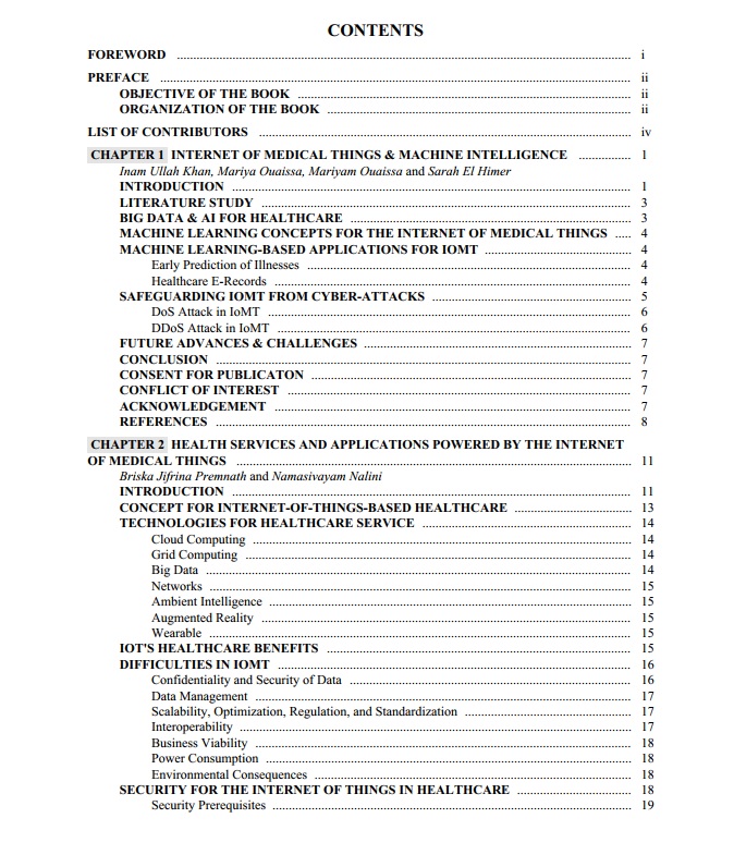 Machine Intelligence for Internet of Medical Things: Applications and Future Trends | PDF Download 2 Machine Intelligence for Internet of Medical Things: Applications and Future Trends | PDF Download - Image 2